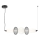 LED Pakabinamas sietynas ARAME LED/32W/230V juoda