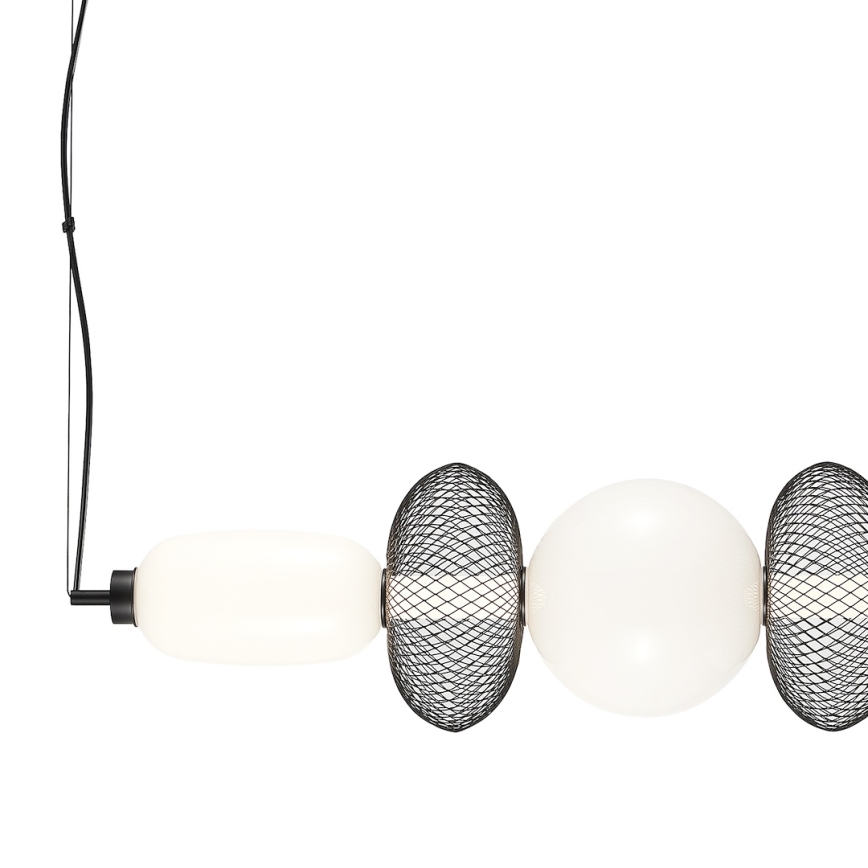 LED Pakabinamas sietynas ARAME LED/32W/230V juoda
