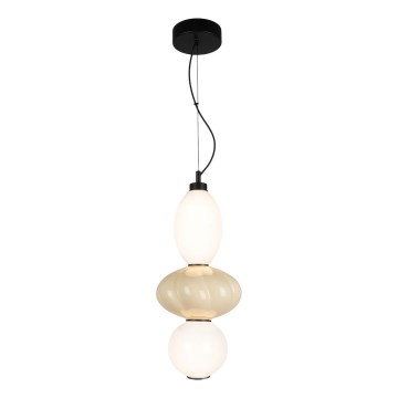 LED Pakabinamas sietynas ASCOLI LED/18W/230V diametras 20 cm smėlio spalva