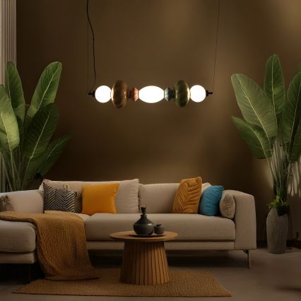 LED Pakabinamas sietynas ASCOLI LED/24W/230V spalvingas