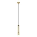 LED Pakabinamas sietynas BARS 1xGU10/4,8W/230V aukso