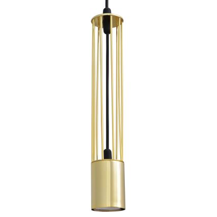 LED Pakabinamas sietynas BARS 1xGU10/4,8W/230V aukso