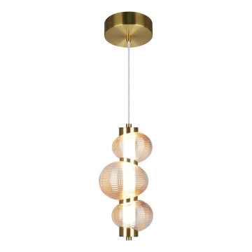 LED Pakabinamas sietynas BOLLA LED/12W/230V diametras 16 cm auksas