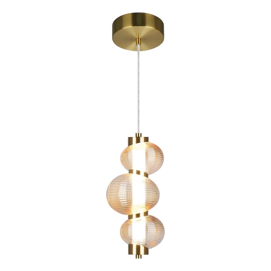 LED Pakabinamas sietynas BOLLA LED/12W/230V diametras 16 cm auksas