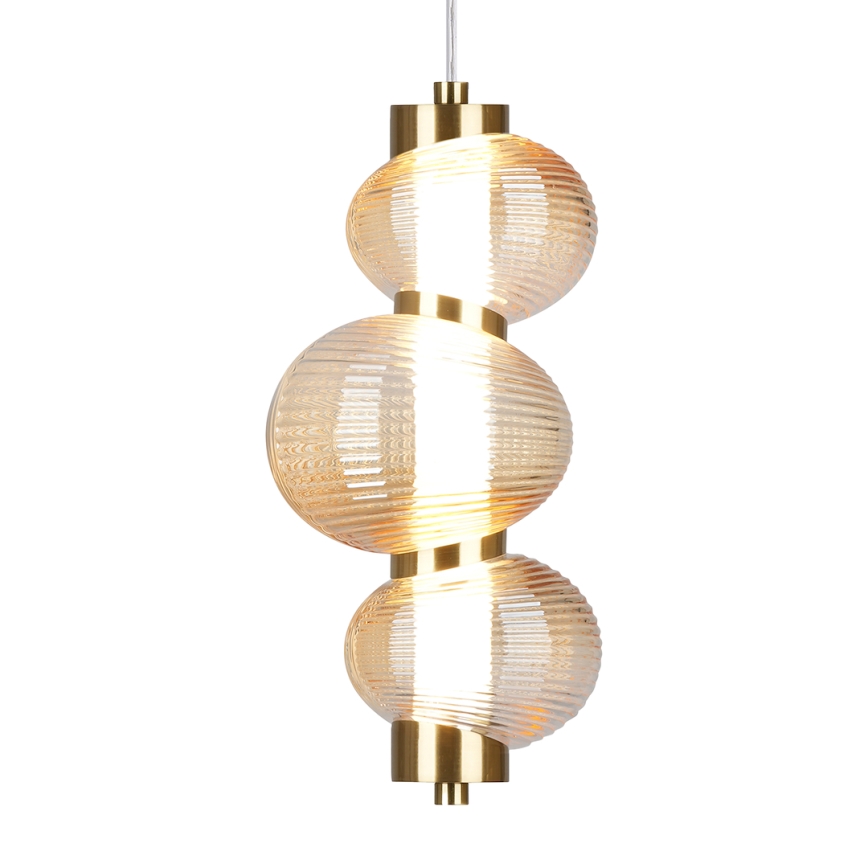 LED Pakabinamas sietynas BOLLA LED/12W/230V diametras 16 cm auksas
