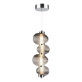 LED Pakabinamas sietynas BOLLA LED/17W/230V diametras 16 cm blizgus chromas/dūminis