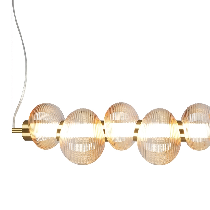 LED Pakabinamas sietynas BOLLA LED/32W/230V auksas/dūminis