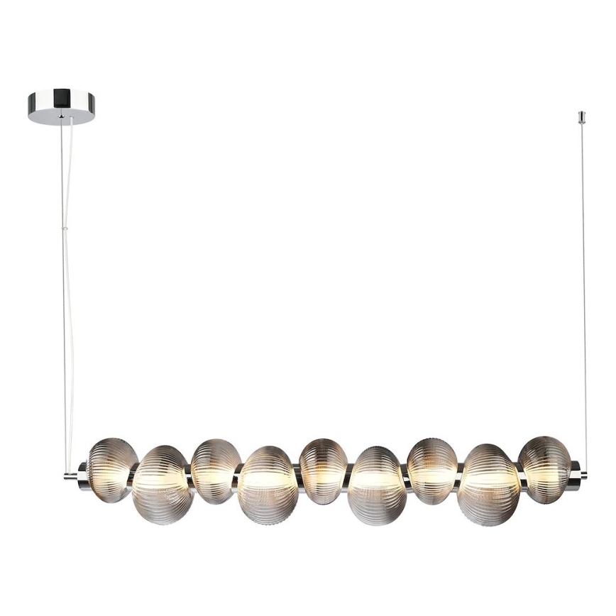 LED Pakabinamas sietynas BOLLA LED/32W/230V blizgus chromas/dūminis