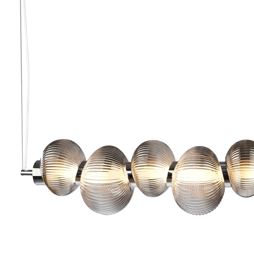 LED Pakabinamas sietynas BOLLA LED/32W/230V blizgus chromas/dūminis