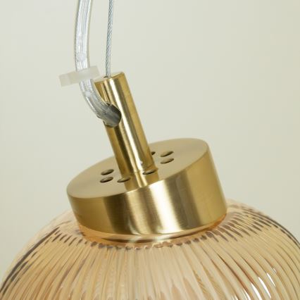 LED Pakabinamas sietynas BOLLA LED/36W/230V auksas/dūminis