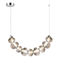 LED Pakabinamas sietynas BOLLA LED/36W/230V blizgus chromas/dūminis