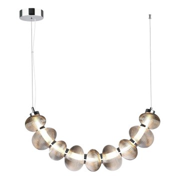 LED Pakabinamas sietynas BOLLA LED/36W/230V blizgus chromas/dūminis