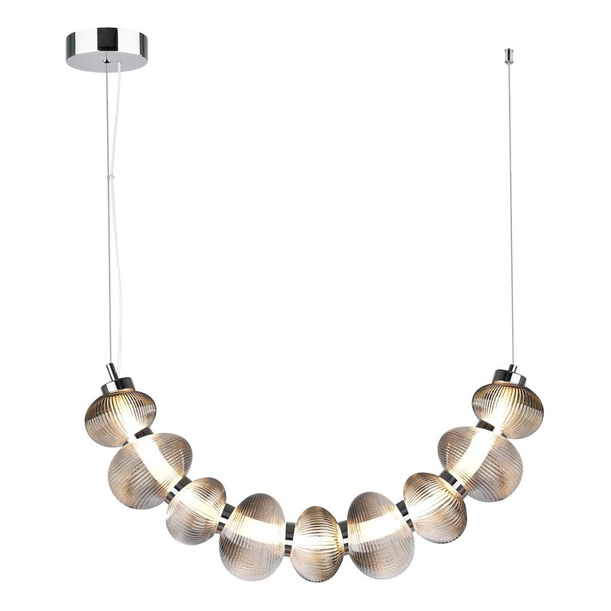 LED Pakabinamas sietynas BOLLA LED/36W/230V blizgus chromas/dūminis
