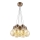 LED Pakabinamas sietynas BULBS LED/30W/230V bronzos