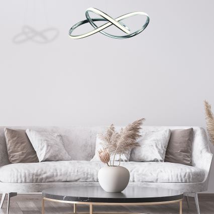 LED Pakabinamas sietynas CAPPIO LED/36W/230V blizgus chromas