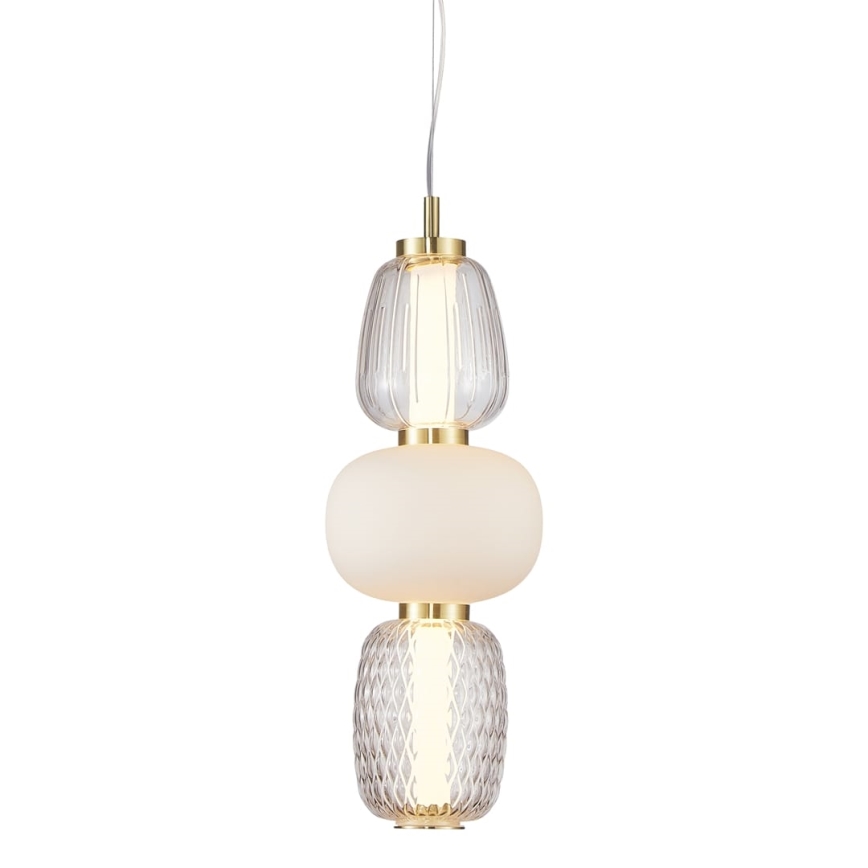 LED Pakabinamas sietynas CARO LED/28W/230V auksas