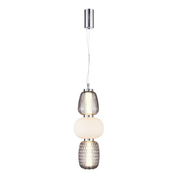 LED Pakabinamas sietynas CARO LED/28W/230V blizgus chromas