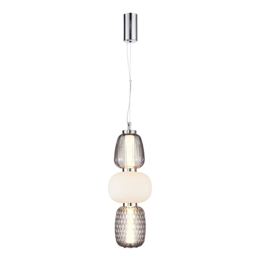 LED Pakabinamas sietynas CARO LED/28W/230V blizgus chromas