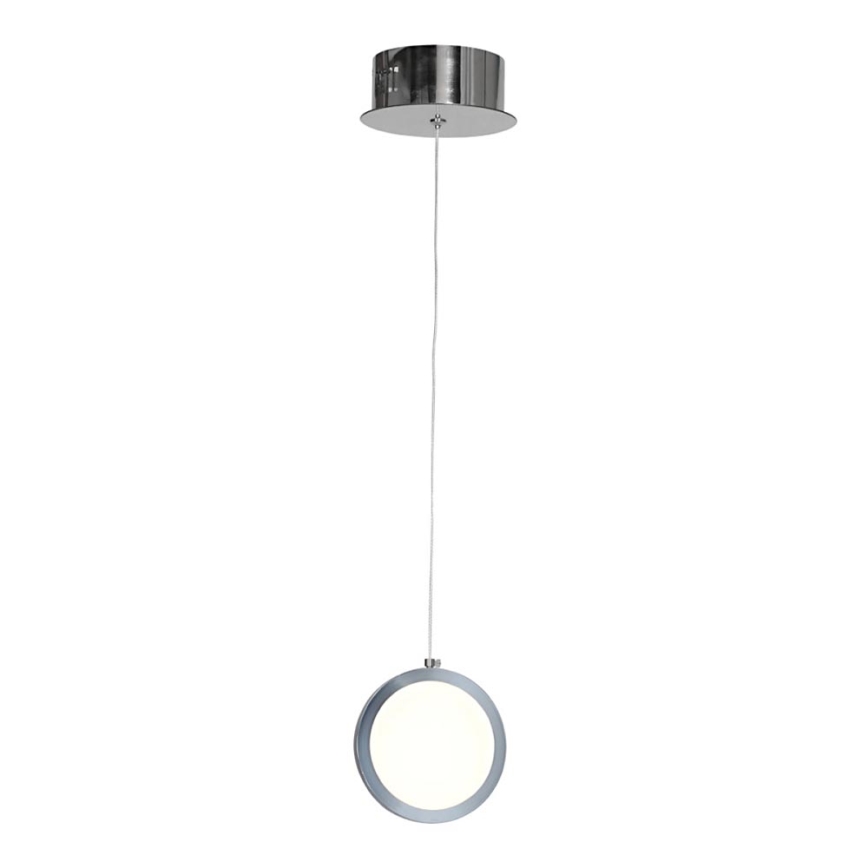 LED Pakabinamas sietynas CIRCOLO LED/7W/230V blizgus chromas