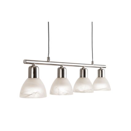 LED Pakabinamas sietynas DAYTONA 4xE14/5W/230V 3000K blizgus chromas