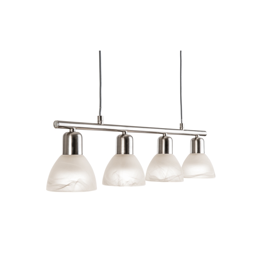 LED Pakabinamas sietynas DAYTONA 4xE14/5W/230V 3000K blizgus chromas