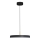LED Pakabinamas sietynas DISC LED/38W/230V diametras 45 cm juoda