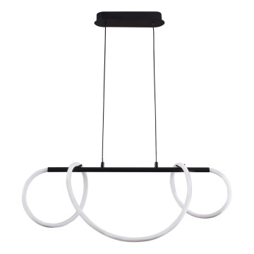 LED Pakabinamas sietynas EMMA LED/38W/230V juoda