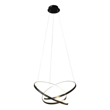 LED Pakabinamas sietynas EMPOLI LED/55W/230V juoda