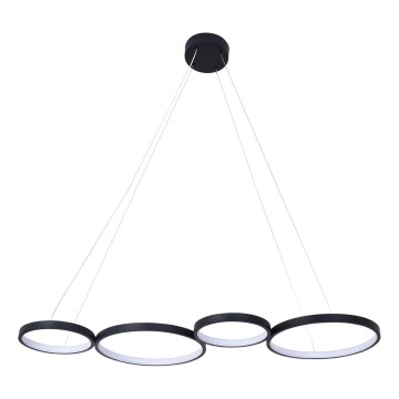 LED Pakabinamas sietynas FLAMENCO LED/42W/230V 4000K juoda