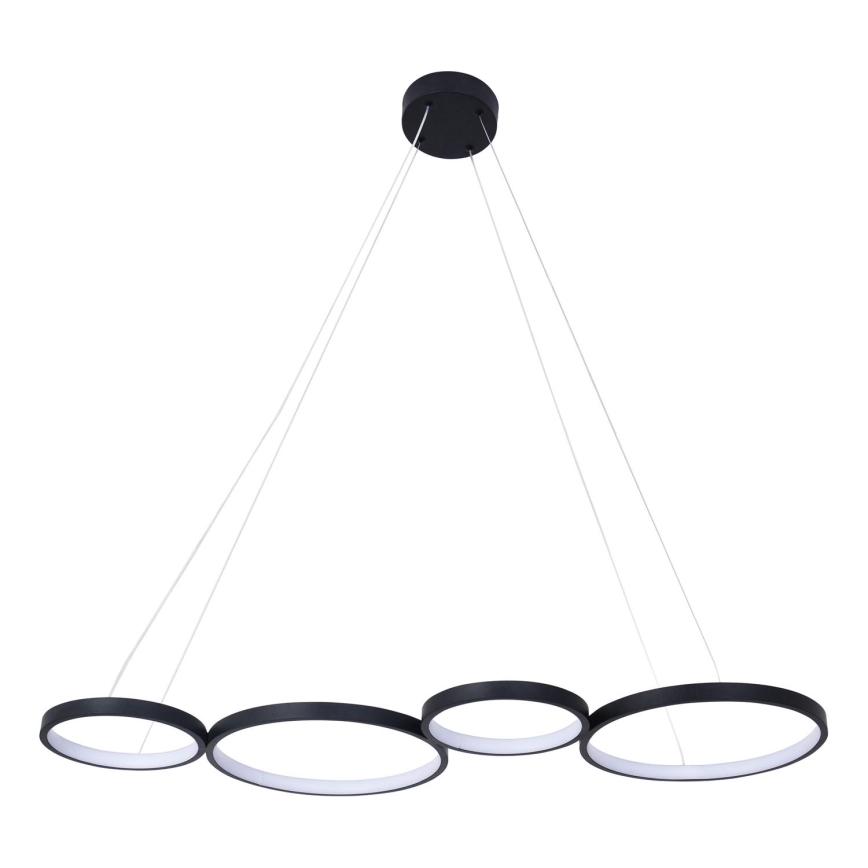 LED Pakabinamas sietynas FLAMENCO LED/42W/230V 4000K juoda