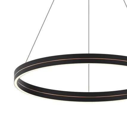 LED Pakabinamas sietynas GRAVITY LED/36W/230V juoda
