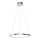 LED Pakabinamas sietynas HOOP LED/27W/230V diametras 50 cm 4000K blizgus chromas