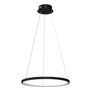 LED Pakabinamas sietynas HOOP LED/27W/230V diametras 50 cm 4000K juoda