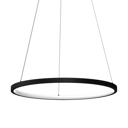 LED Pakabinamas sietynas HOOP LED/27W/230V diametras 50 cm 4000K juoda
