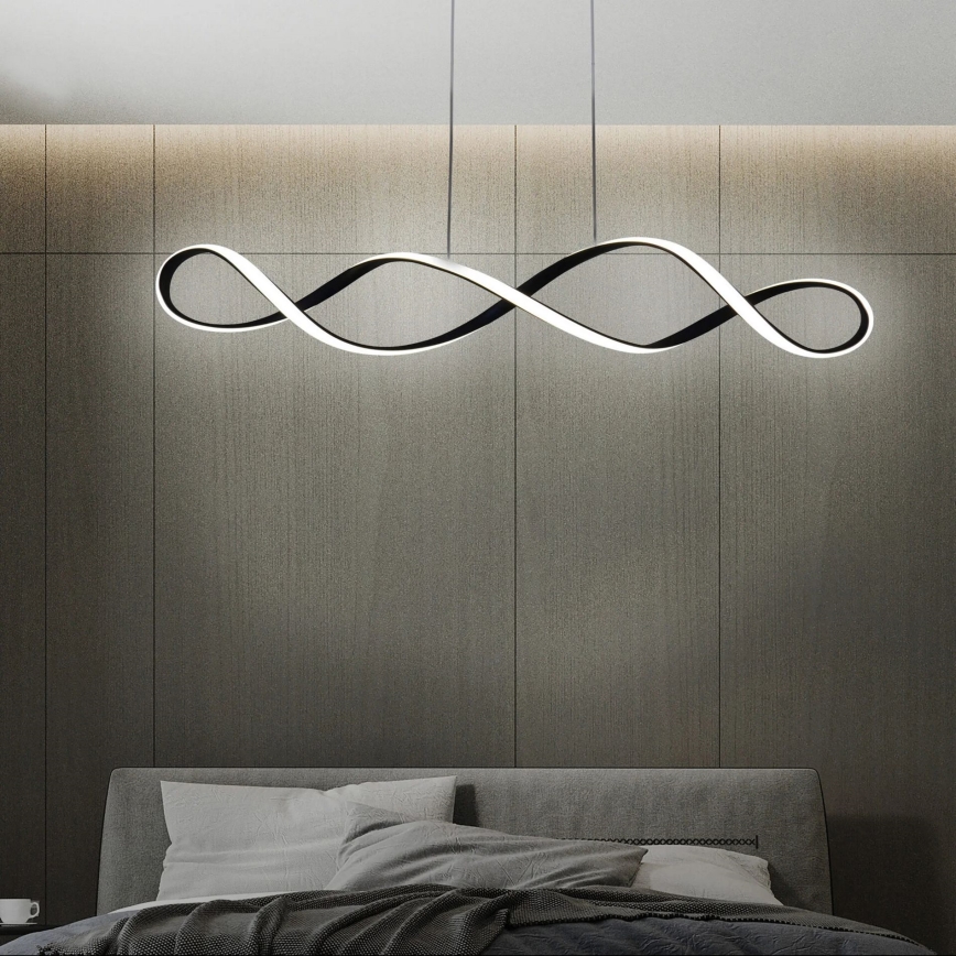 LED Pakabinamas sietynas INFINITO LED/34W/230V juoda