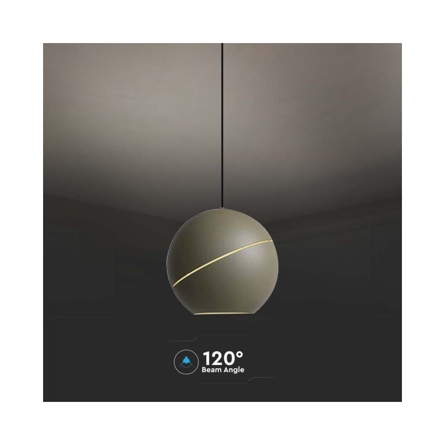 LED Pakabinamas sietynas jutiklinė LED/8,5W/230V 3000K pilka