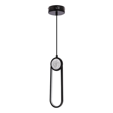 LED Pakabinamas sietynas LACRIMA LED/15W/230V 3000K juoda
