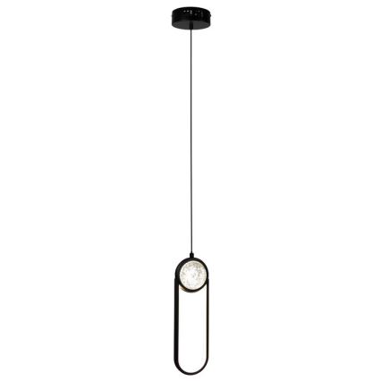LED Pakabinamas sietynas LACRIMA LED/15W/230V 3000K juoda