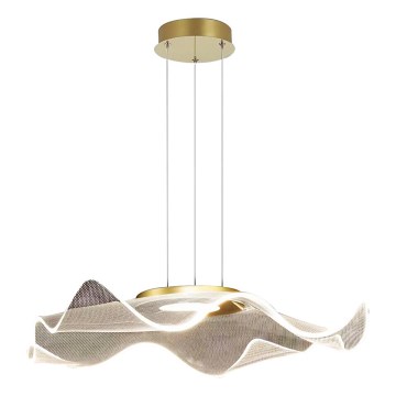 LED Pakabinamas sietynas LARGO LED/16W/230V auksas