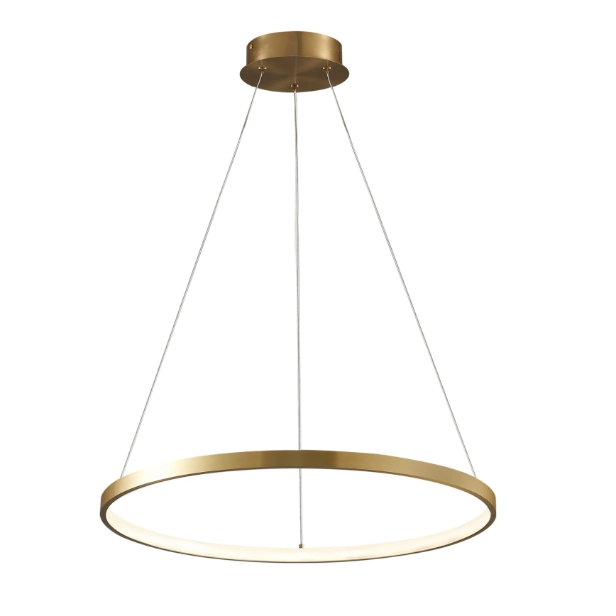 LED Pakabinamas sietynas LEA LED/20W/230V 4000K diametras 50 cm auksas
