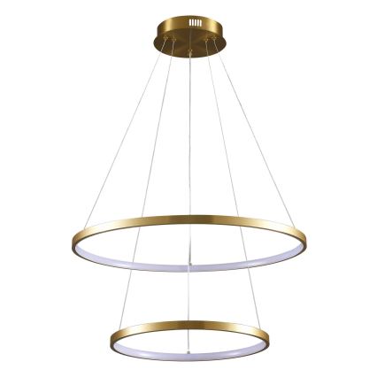 LED Pakabinamas sietynas LEA LED/35W/230V 4000K diametras 60 cm auksas
