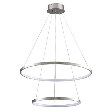 LED Pakabinamas sietynas LEA LED/35W/230V 4000K diametras 60 cm matinis chromas
