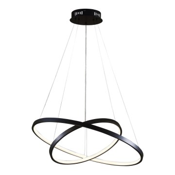 LED Pakabinamas sietynas LEA LED/35W/230V 4000K diametras 60 cm juoda