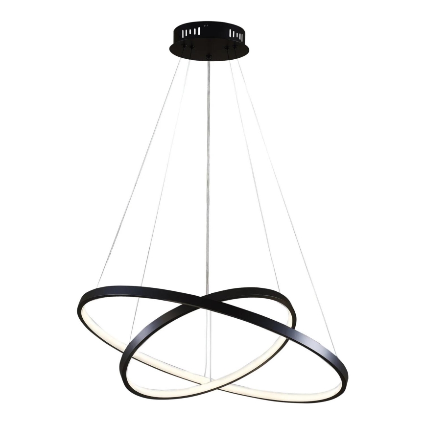 LED Pakabinamas sietynas LEA LED/35W/230V 4000K diametras 60 cm juoda