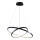 LED Pakabinamas sietynas LEA LED/35W/230V 4000K diametras 60 cm juoda