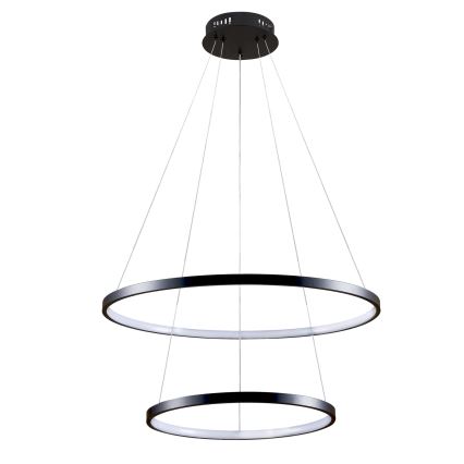 LED Pakabinamas sietynas LEA LED/35W/230V 4000K diametras 60 cm juoda