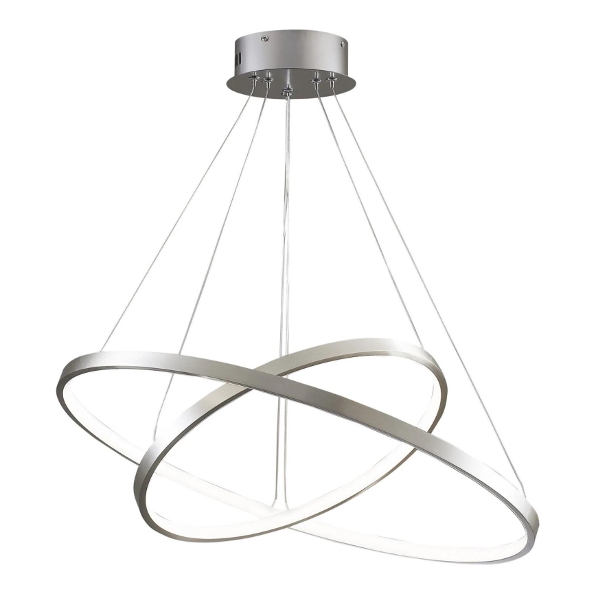 LED Pakabinamas sietynas LEA LED/35W/230V 4000K diametras 60 cm matinis chromas