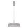 LED Pakabinamas sietynas LED/10W/230V 3000K blizgus chromas diametras 35 cm