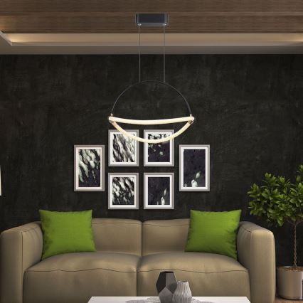 LED Pakabinamas sietynas LED/12W/230V 3000K diametras 40 cm