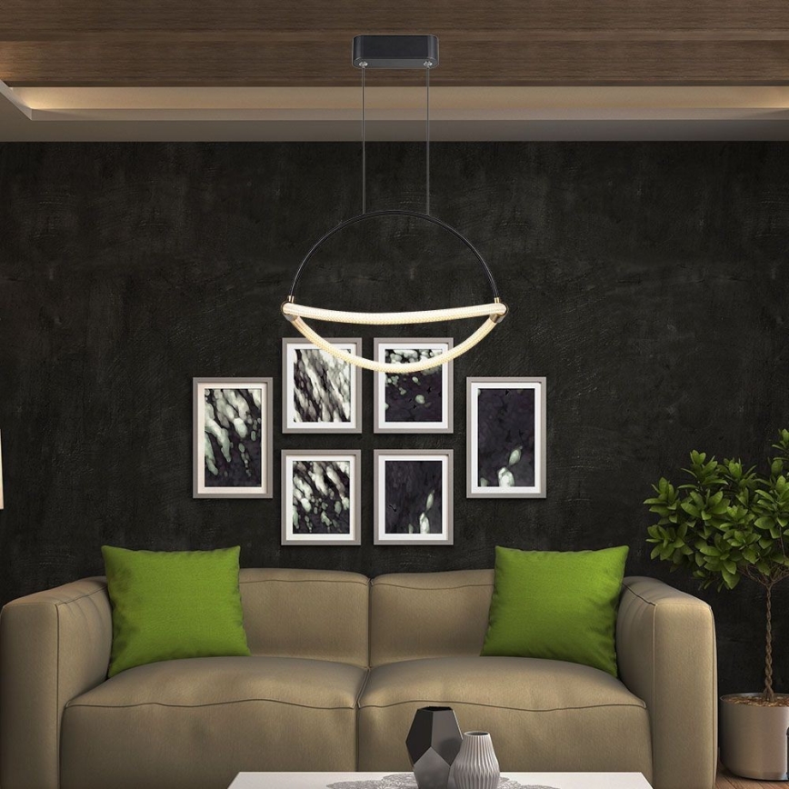 LED Pakabinamas sietynas LED/12W/230V 3000K diametras 40 cm